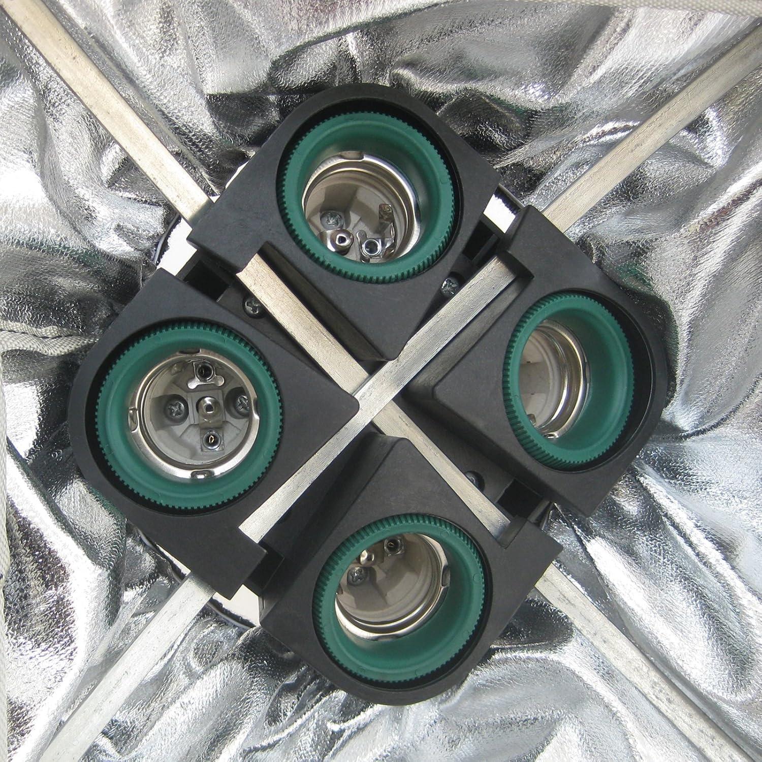 Luz de Fotografía LED LINCO Flora X 11200 Lúmenes Softbox 50.8cm