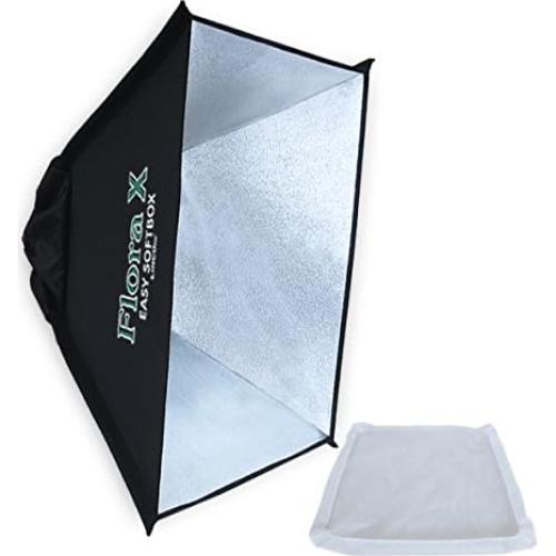 Luz de Fotografía LED LINCO Flora X 11200 Lúmenes Softbox 50.8cm