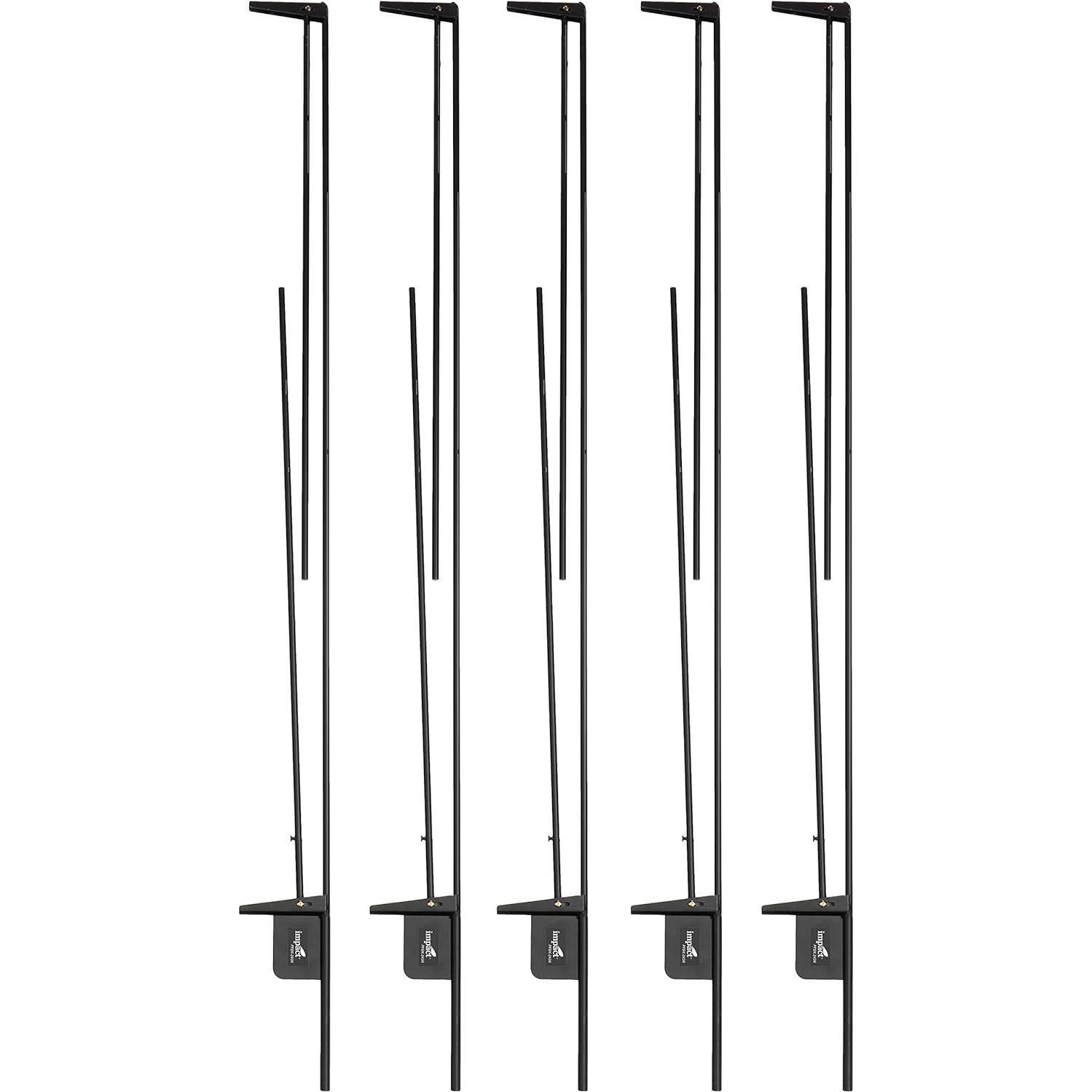 Impact 24 x 36" PortaFrame Scrim Kit (5 Frames, Black)