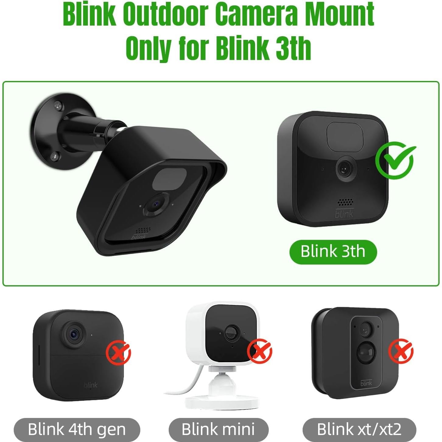 Kit Soporte y Funda para Cámara Blink 3 Exterior