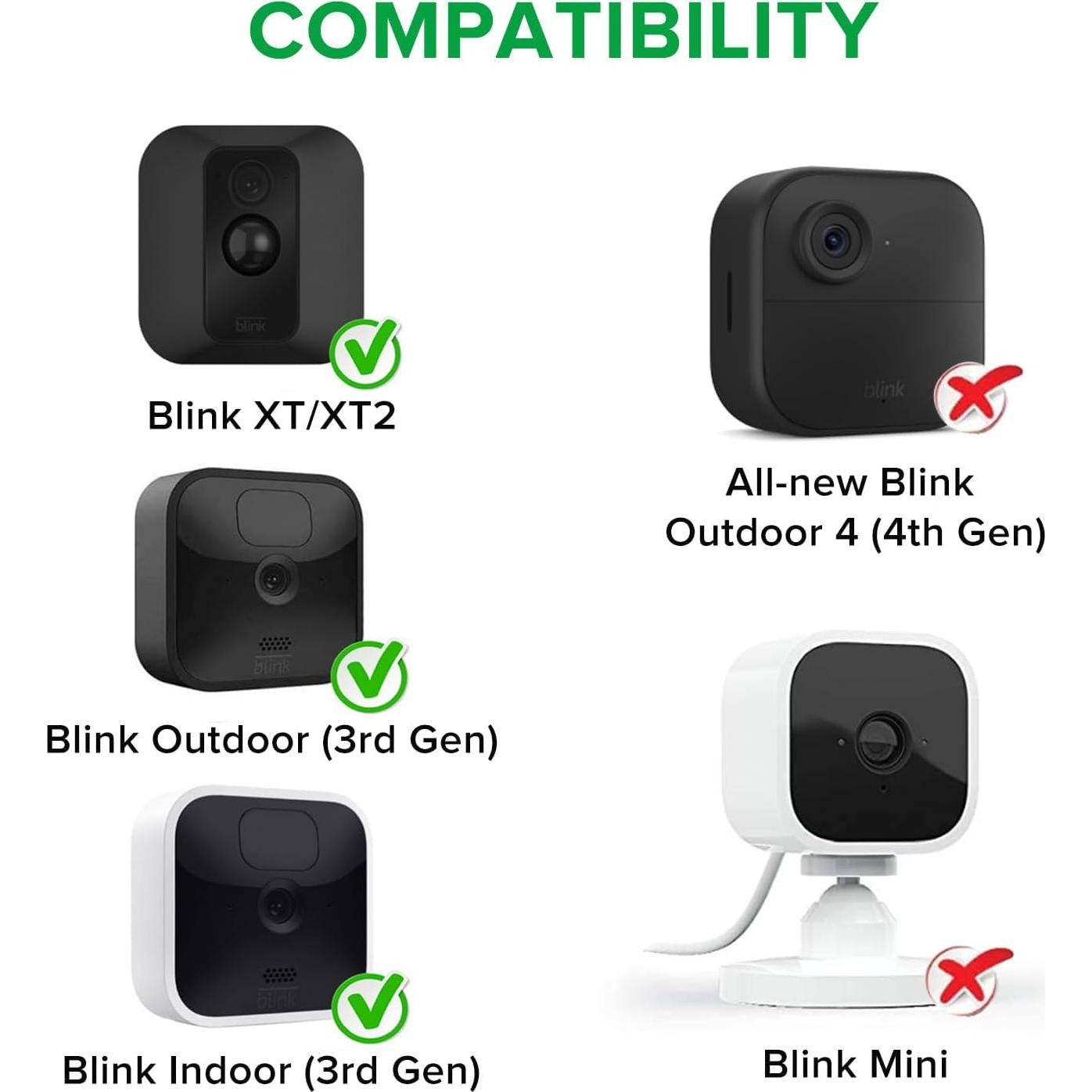 Adaptador de corriente Blink XT2 y Outdoor 7.5m impermeable