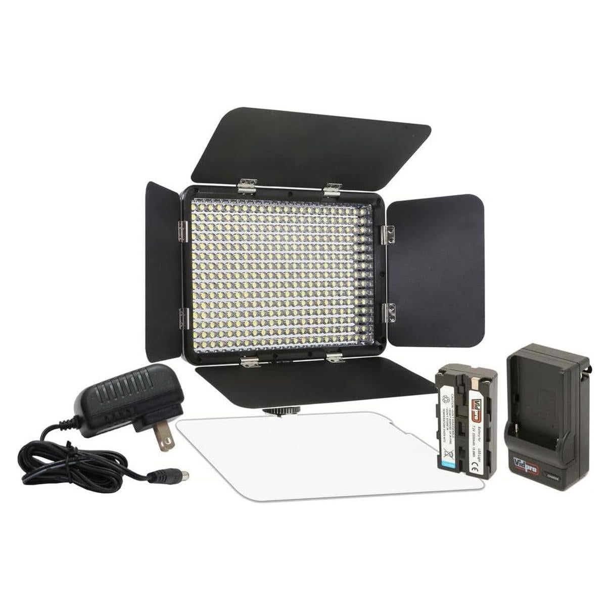 Luz LED de Video Vidpro LED-330X Ajustable 3200K-5600K