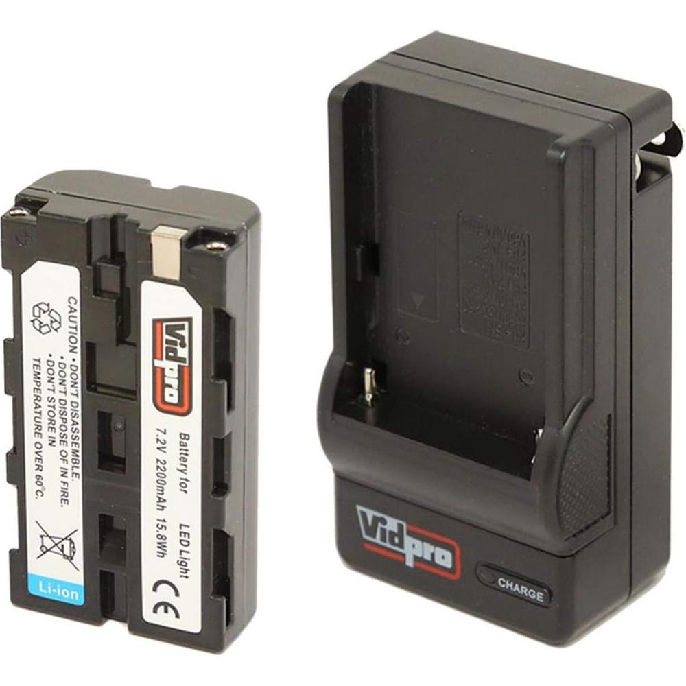 Luz LED de Video Vidpro LED-330X Ajustable 3200K-5600K