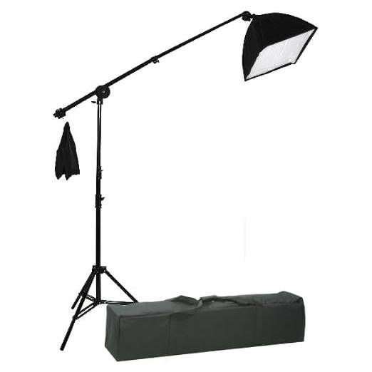 Kit de Iluminación de Video Fancierstudio HS1B 400W Softbox