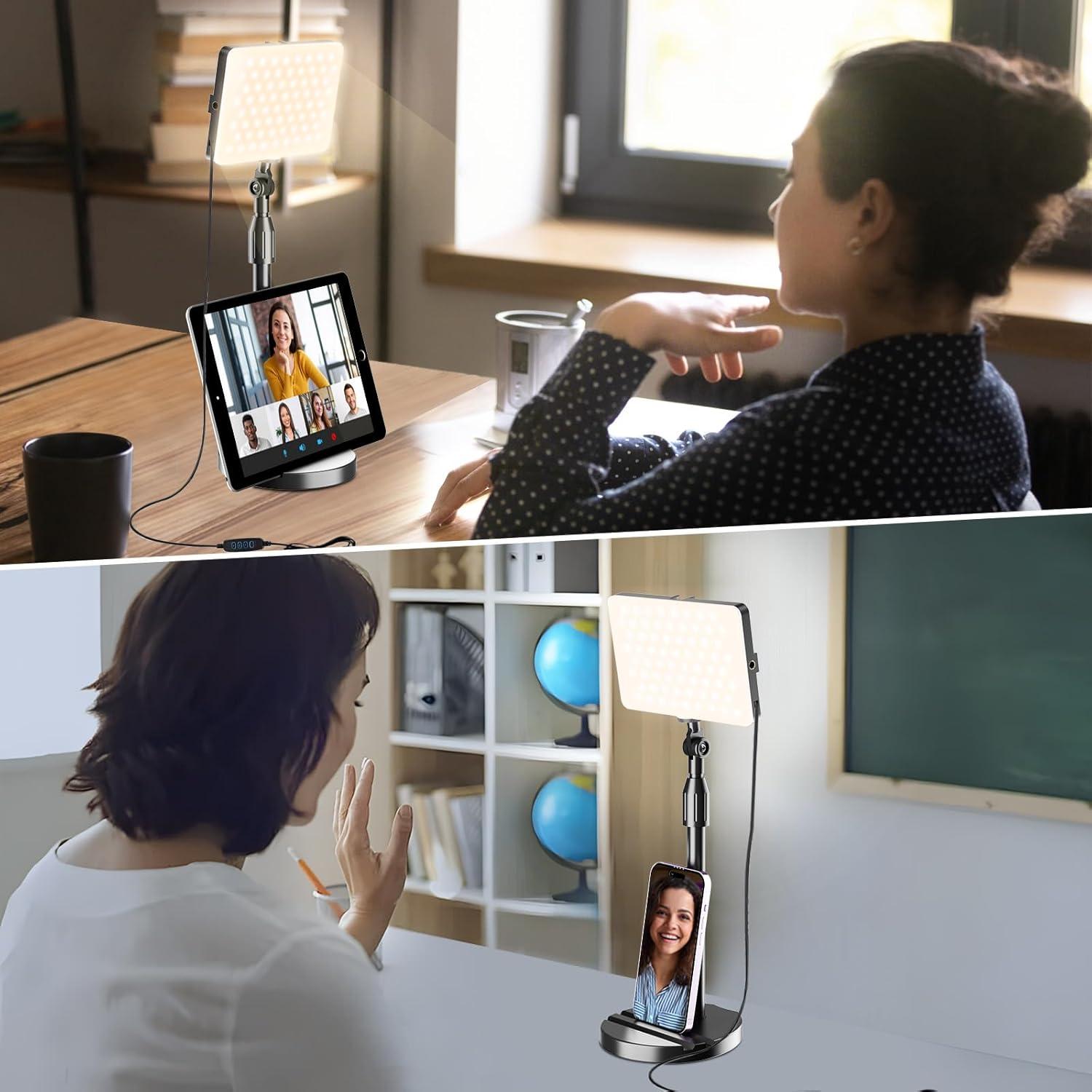 Paquete de 2 luces LED Mionondi con soporte ajustable