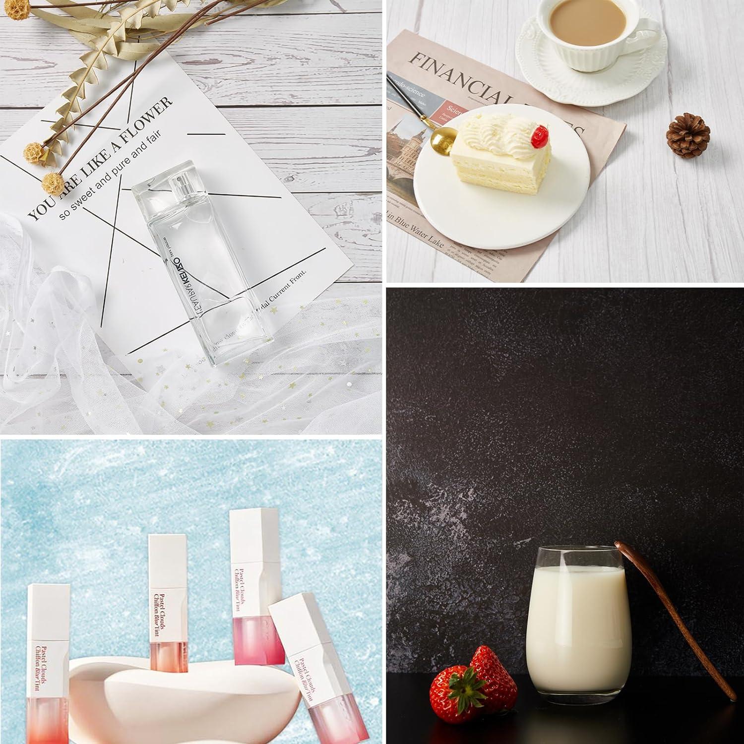 Photo Backdrop for Product Photography: 16.5X11.7 Double-Sided Paper with Shadow Board Props for Food,Small Item Photos - Content Creator,E-Commerce Seller Background Kit.(7pcs/14pattern)