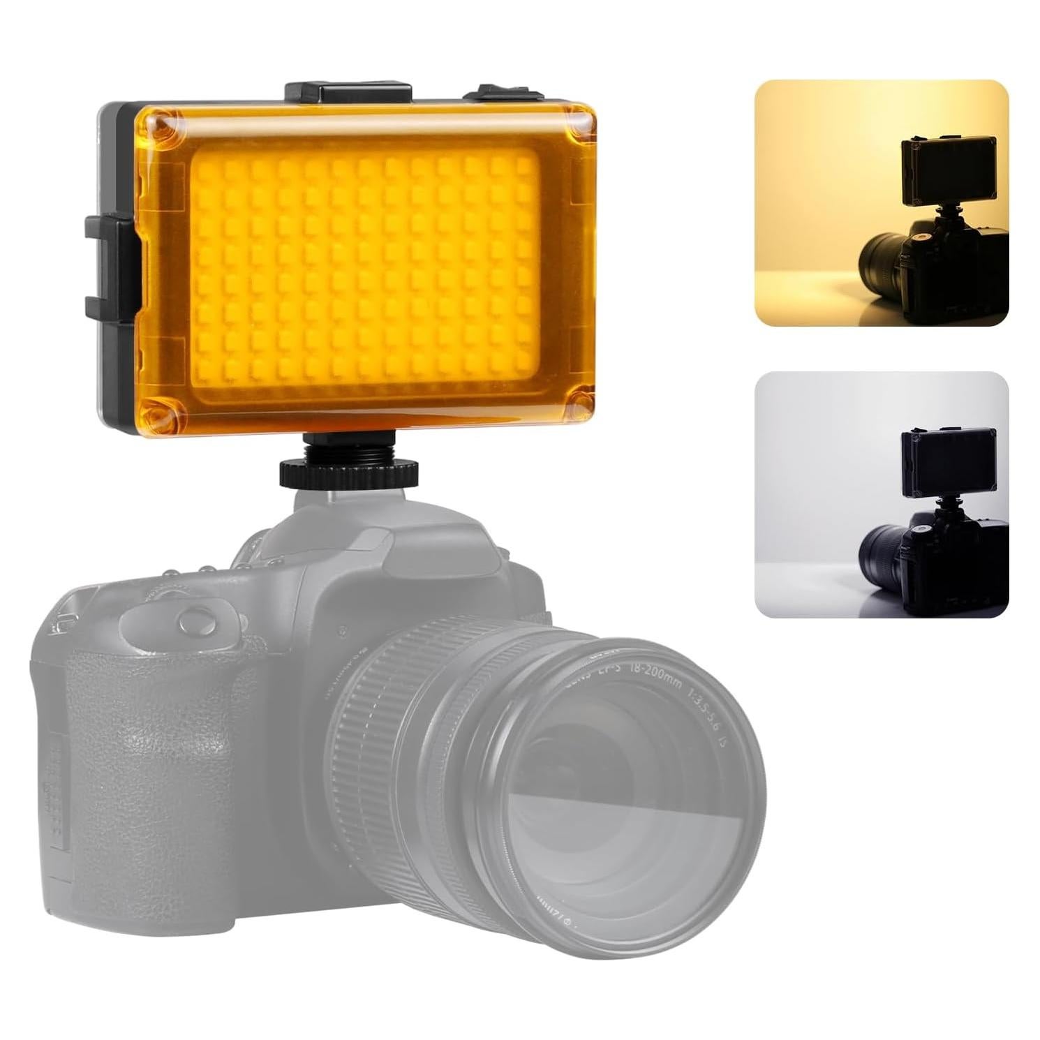 Luces de Video Portátiles Puluz para Cámaras DSLR con Filtros