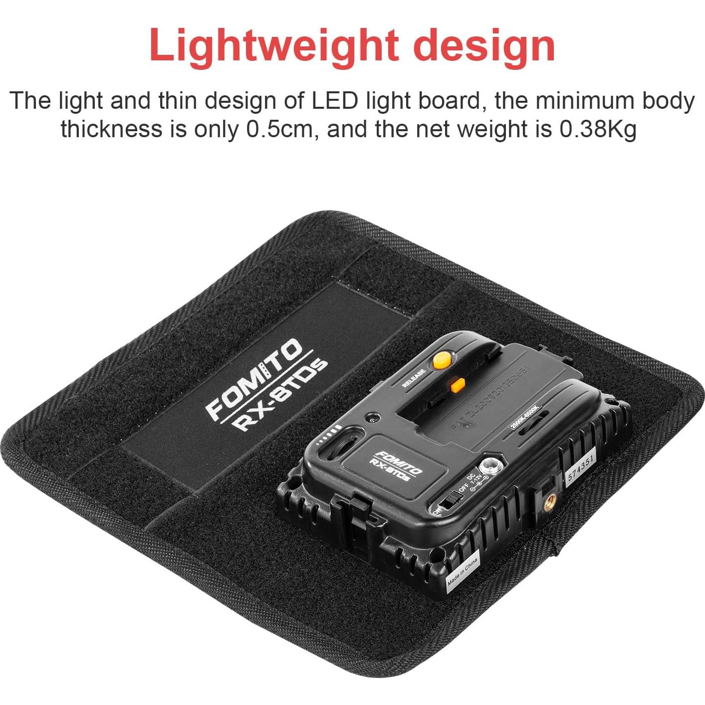 Panel de Luz LED Flexible Falconeyes RX-8TDs 2500K-6500K