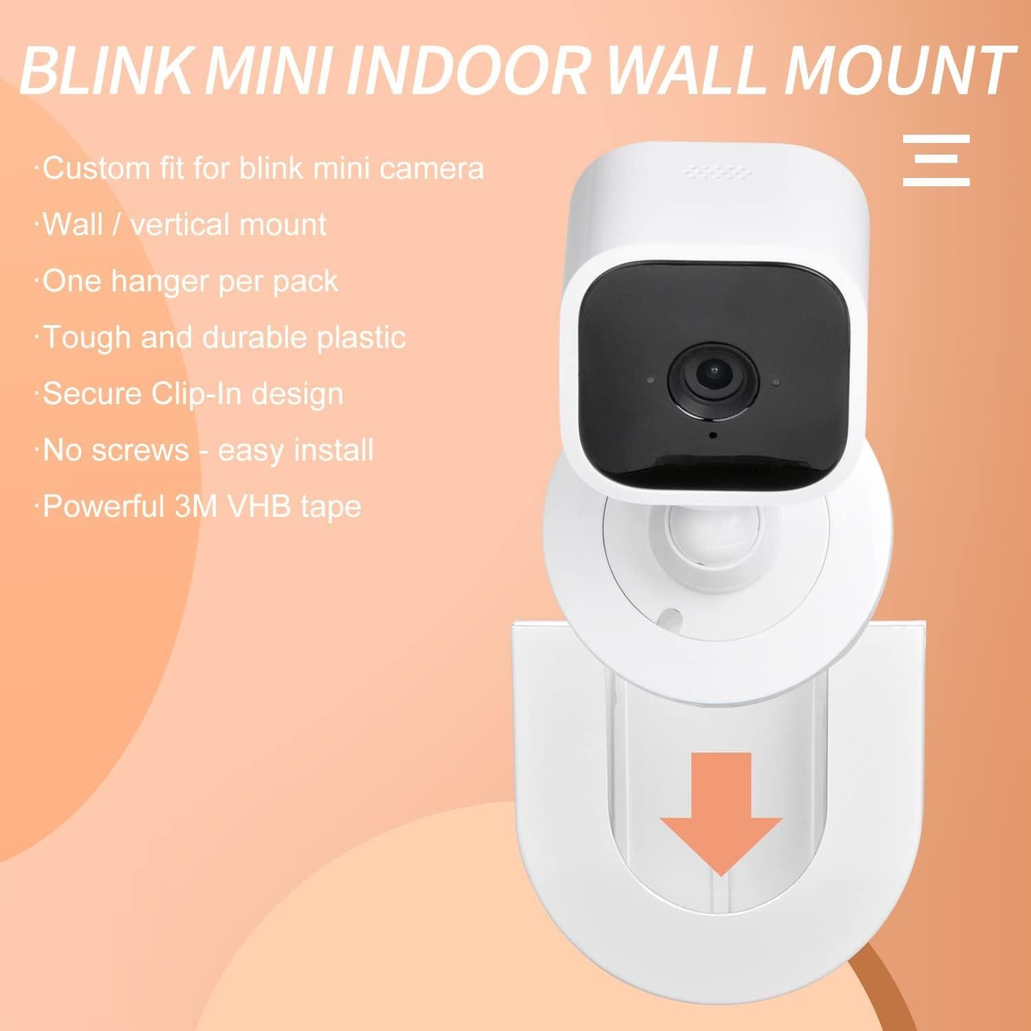 Soporte de pared StartVision para cámara Blink Mini - 4 unidades