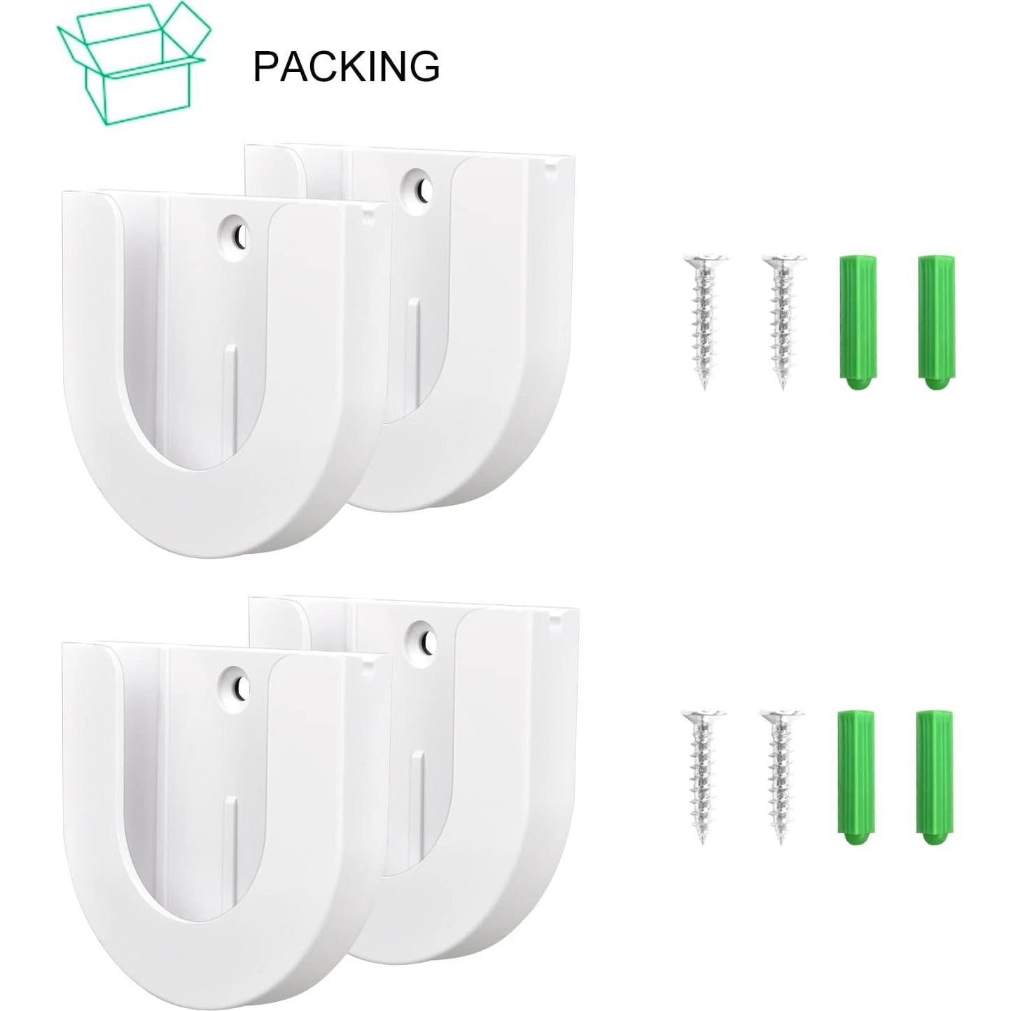 Soporte de pared StartVision para cámara Blink Mini - 4 unidades