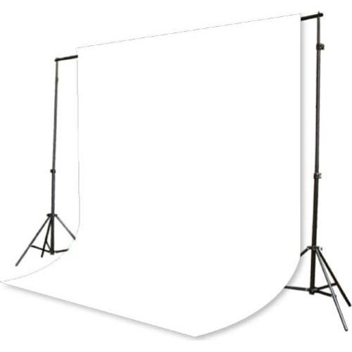 Photo Studio Kit Lighting kit 400 Watt Video Photography Portrait Lighting Kit, Backdrop Support System and 6' x 9'Ft White Muslin Backdrop Umbrella Softbox Kit by Fancierstudio U69W