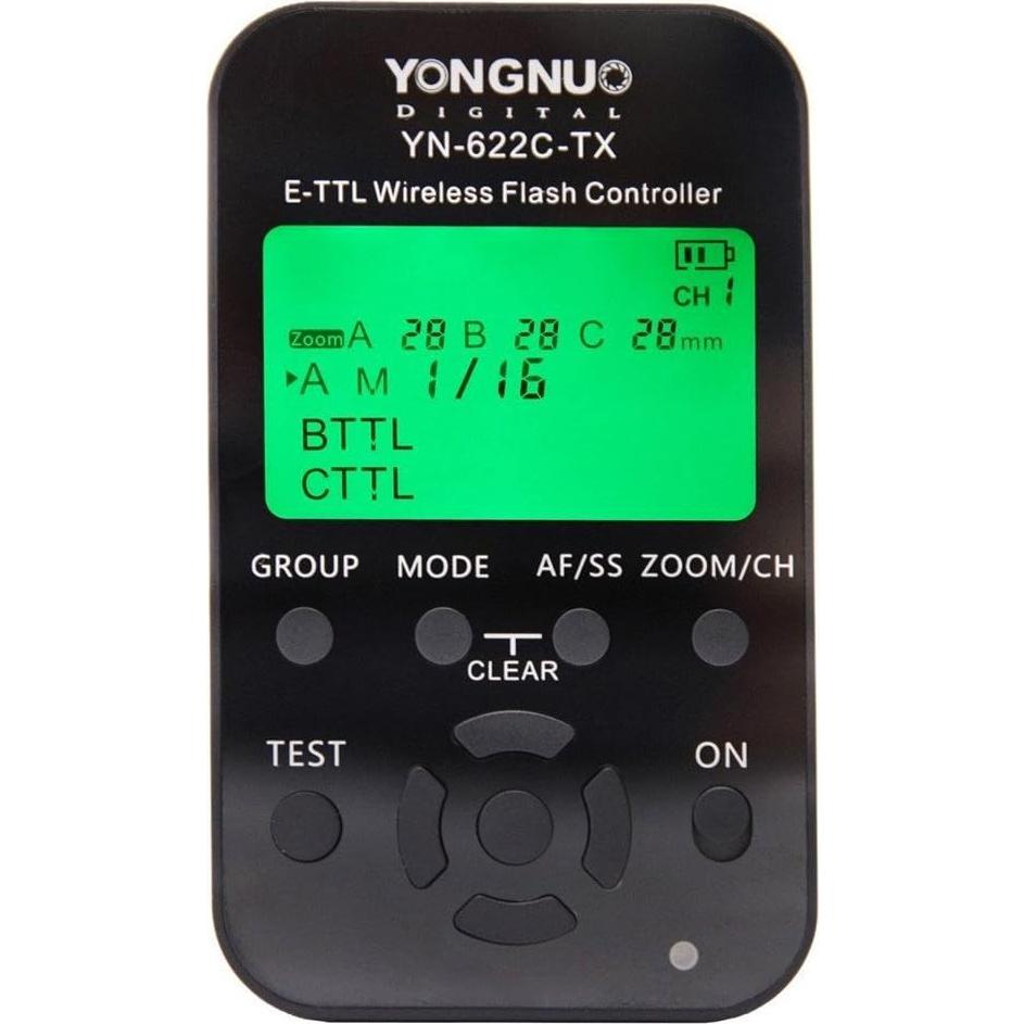 Kit Disparador Flash Inalámbrico YONGNUO YN622C para Canon