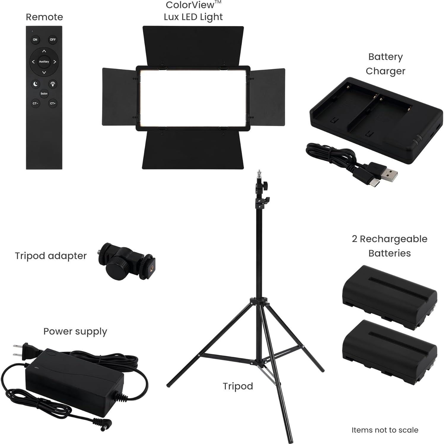 Luz de Estudio Acurit Colorview Lux 4160 Lúmenes LED 3200K-5600K