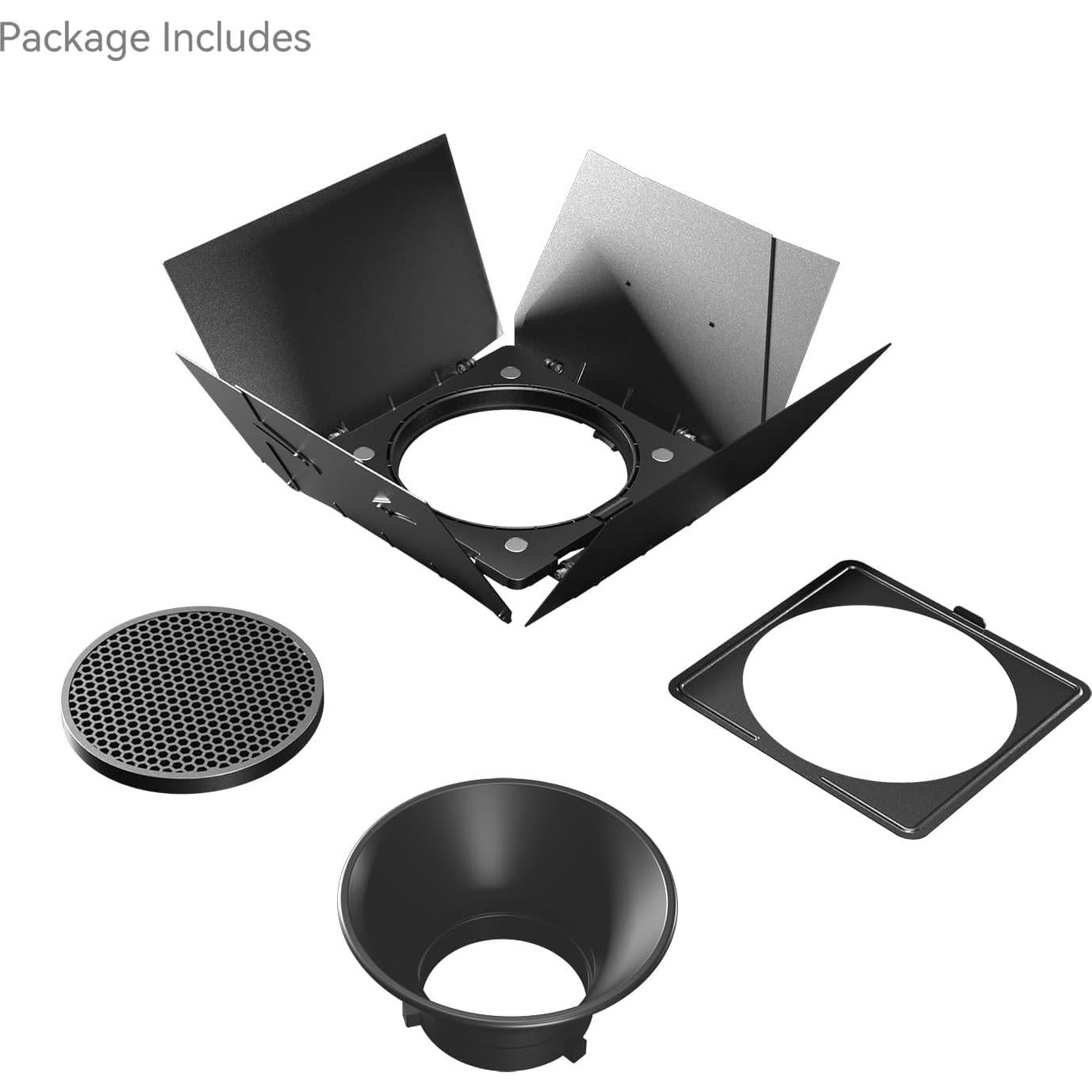 Puertas de Granero 8 Hojas SmallRig con Adaptador Bowens