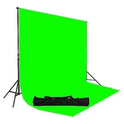 10’x12’ Green Screen Background Stand Kit Backdrop Support System Kit