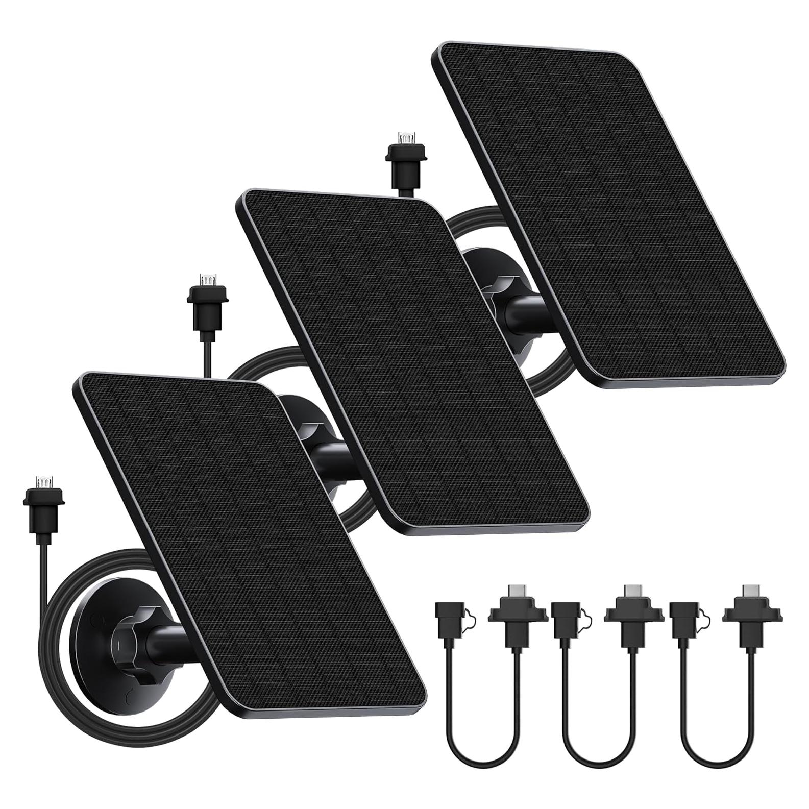 Panel Solar Rhorawill 3 Paquete para Blink Outdoor 4 y XT3