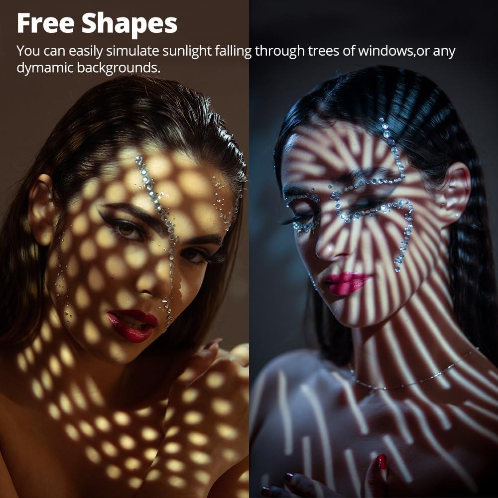 Snoot Óptico AMBITFUL AL-18 Pro con Montura Bowens y Lente 50mm