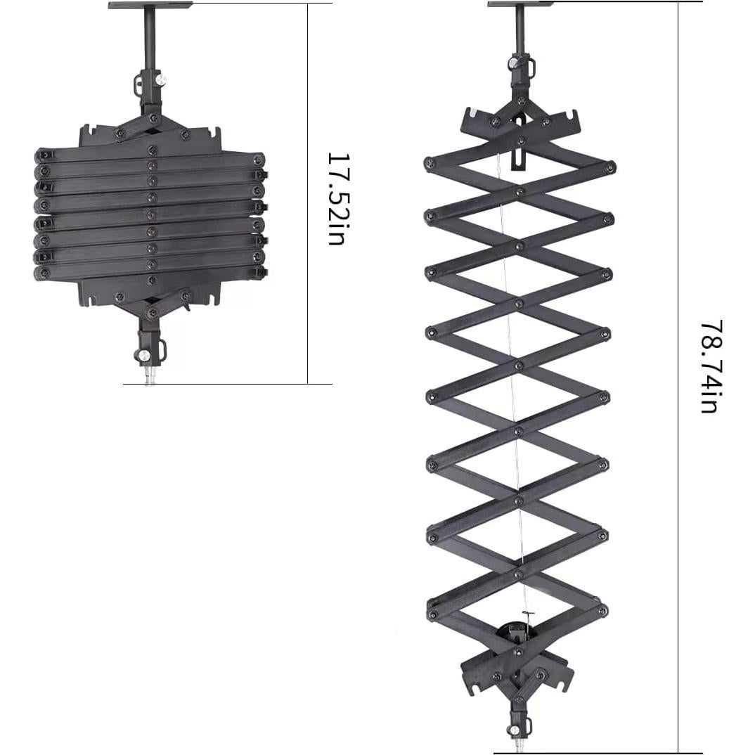 Sistema de riel de techo para fotografía XPAISYQC JL-200 2m