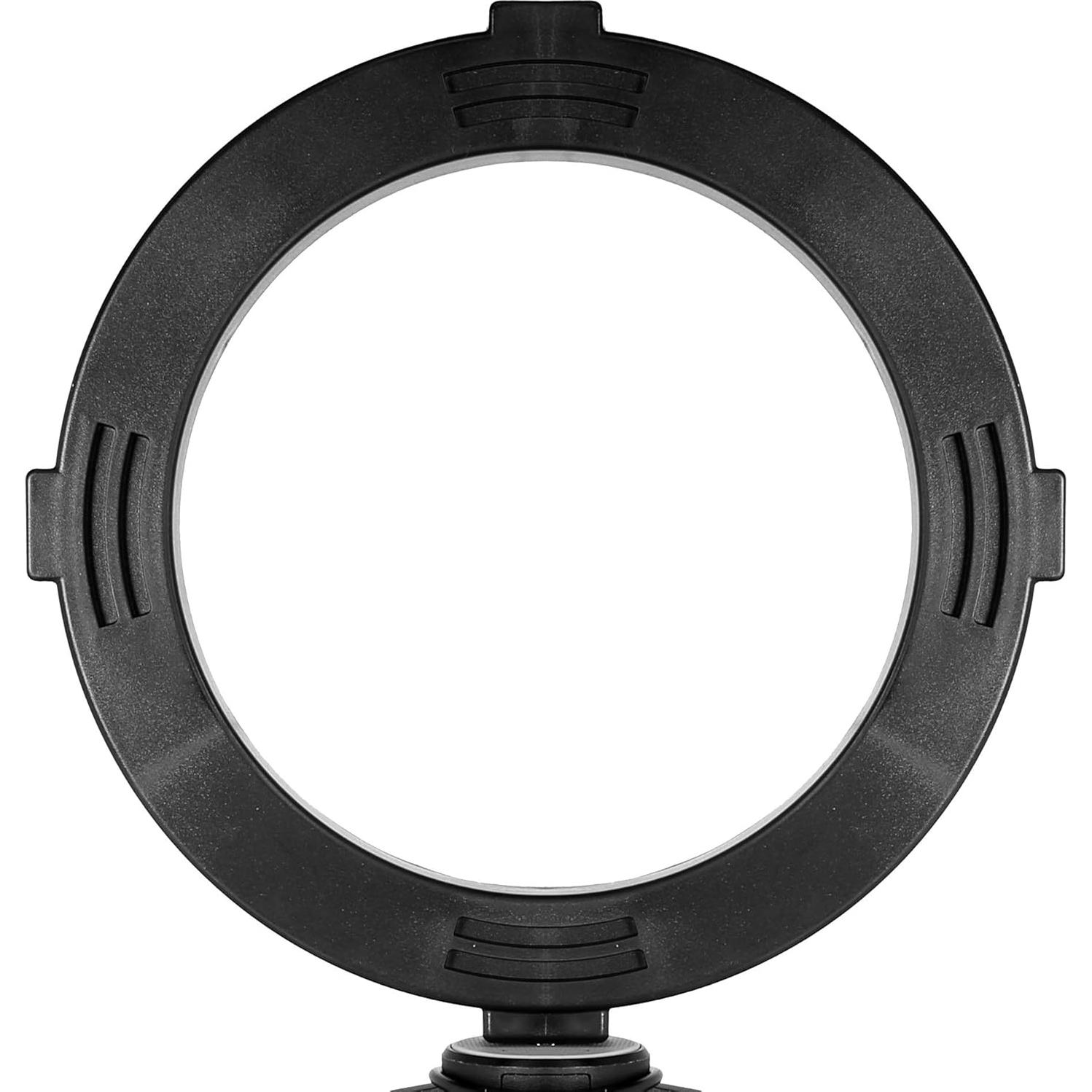 Luz de Anillo LED Vidpro RL-8 20.32 cm con Trípode y Control USB