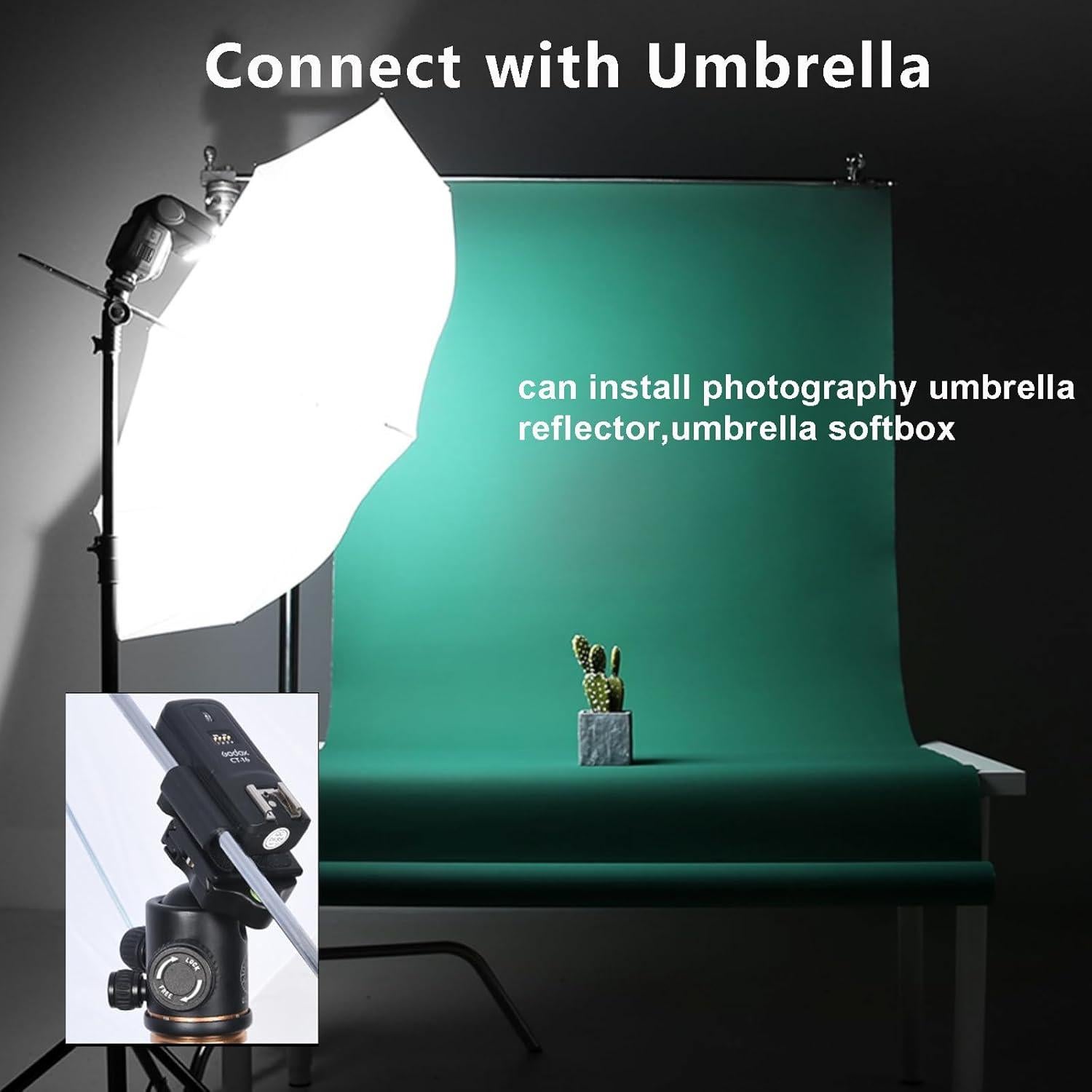 Kit Godox CT-16 Disparador Inalámbrico 4 en 1 para Flash DSLR