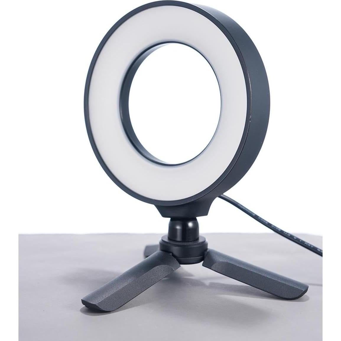 Kit de Iluminación Zeniko CR5 Bi-Color 5" para Videoconferencias