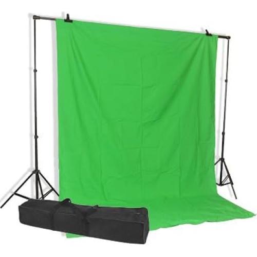 Chromakey Green Screen Kit 800watt 10x12 Chromakey Green Screen Lighting kit by Fancierstudio T15 10x12Green