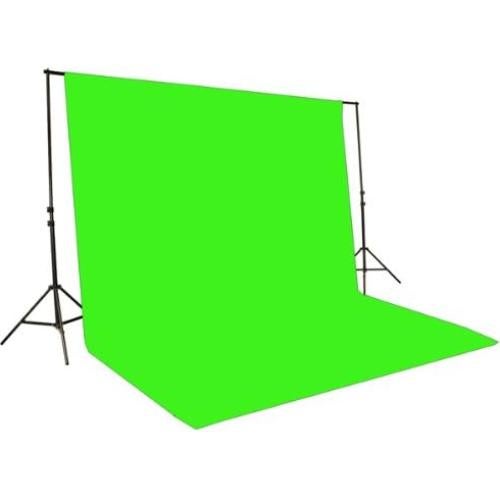 Kit de Iluminación Softbox Fancierstudio 2400W Pantalla Verde