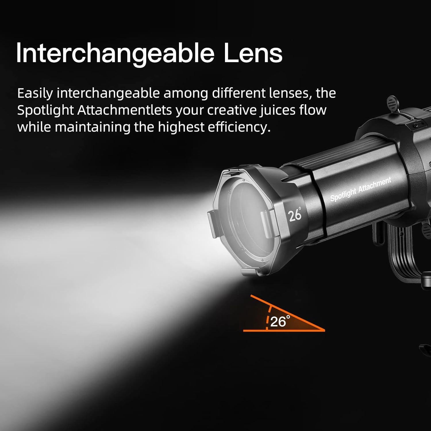 Proyector Óptico Godox VSA-26K con Lente de 26° y Montura Bowens