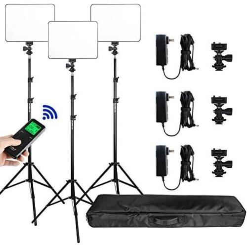 Kit de Luces LED VILTROX VL-200T Bi-Color 30W 3 Paquetes