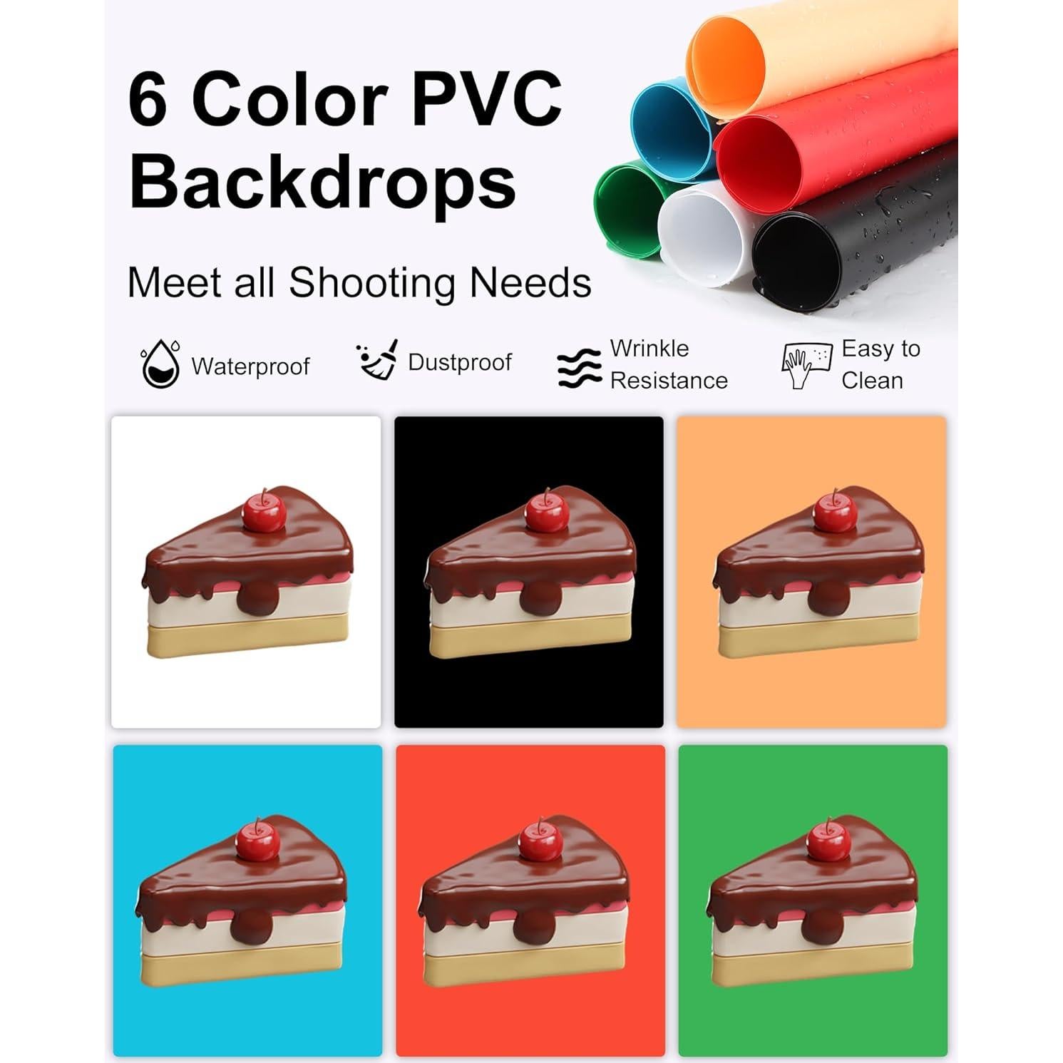 Caja de Luz Fotográfica Plegable Puluz 30x30cm con LED