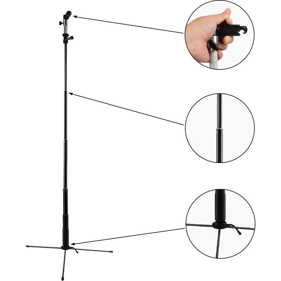 Kit Reflector de Luz 5 en 1 Plegable 110 cm con Soporte