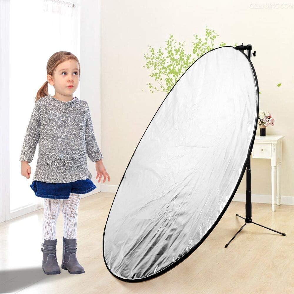 Kit Reflector de Luz 5 en 1 Plegable 110 cm con Soporte
