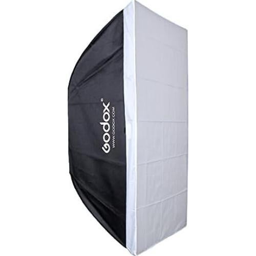 Godox 2 Pack SL-60II bi 120W CRI95+ Bi-Color Continuous Output Lighting LED Video Light Bowens Mount Kit for YouTube, Video, Studio, Children Photography, Wedding Shooting with Softbox, Light Stand