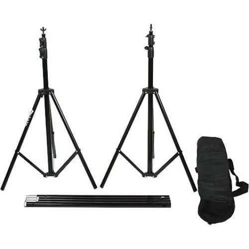 Kit de Iluminación Fotográfica Fancierstudio 800W con Fondo 3.05x6.1m