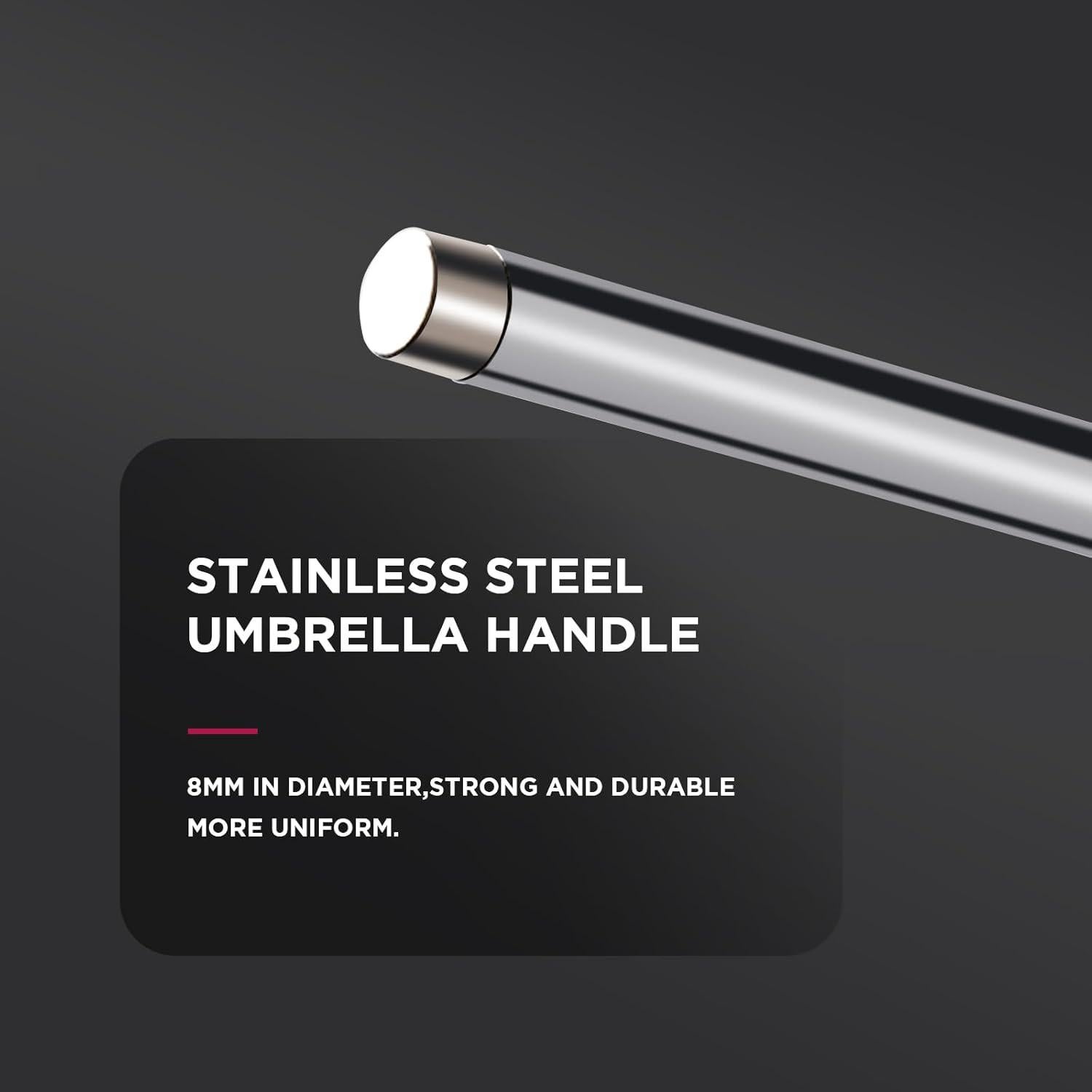 Kit de Iluminación con Paraguas Hahawalker 4 Piezas 109cm 84cm