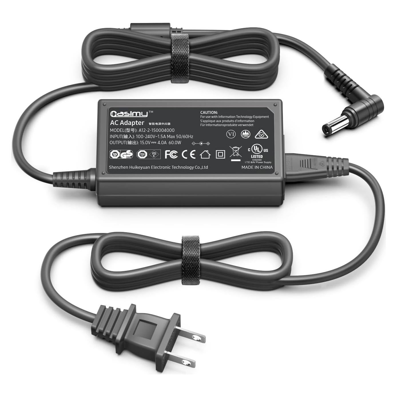 Adaptador de corriente 15V 4A GVM Great Videq Maker LED