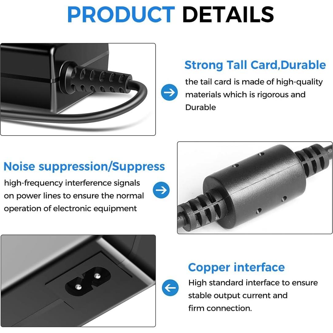 Adaptador de corriente 15V 4A GVM Great Videq Maker LED