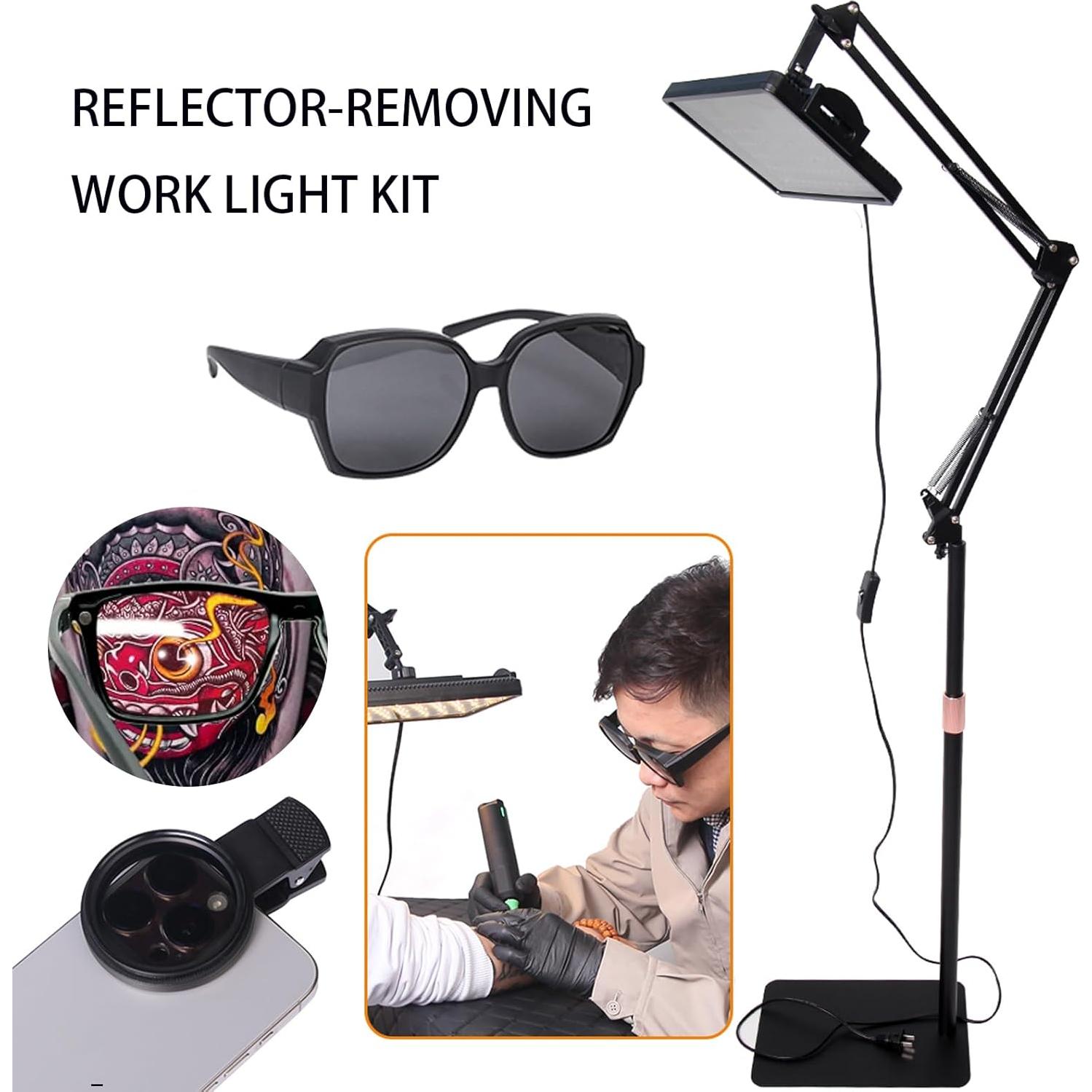 Luz de Tatuaje LED MK TATTOO con Control Remoto 144 Perlas