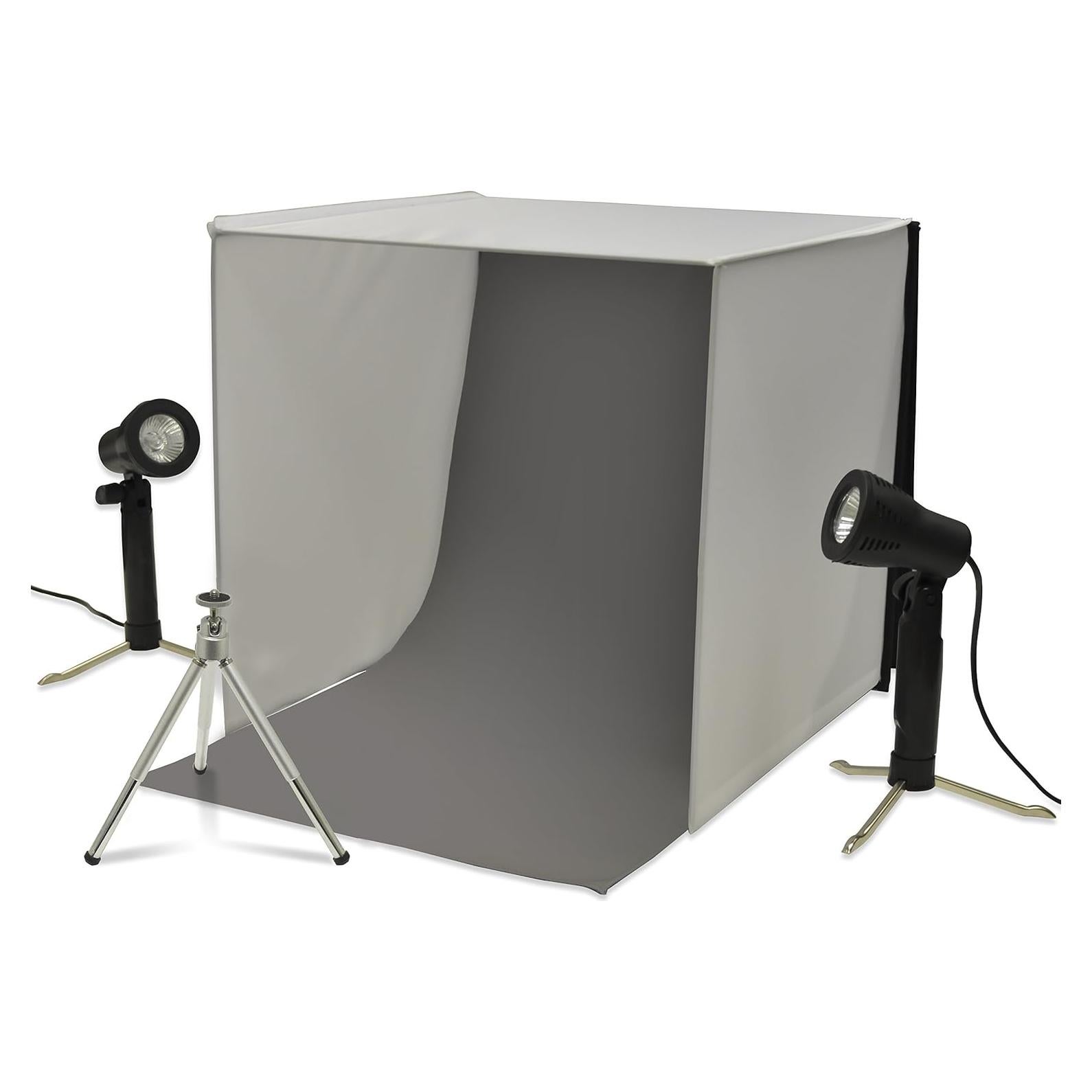 Xit XTPS101 Portable Photo Studio Lighting Kit (Black/White)