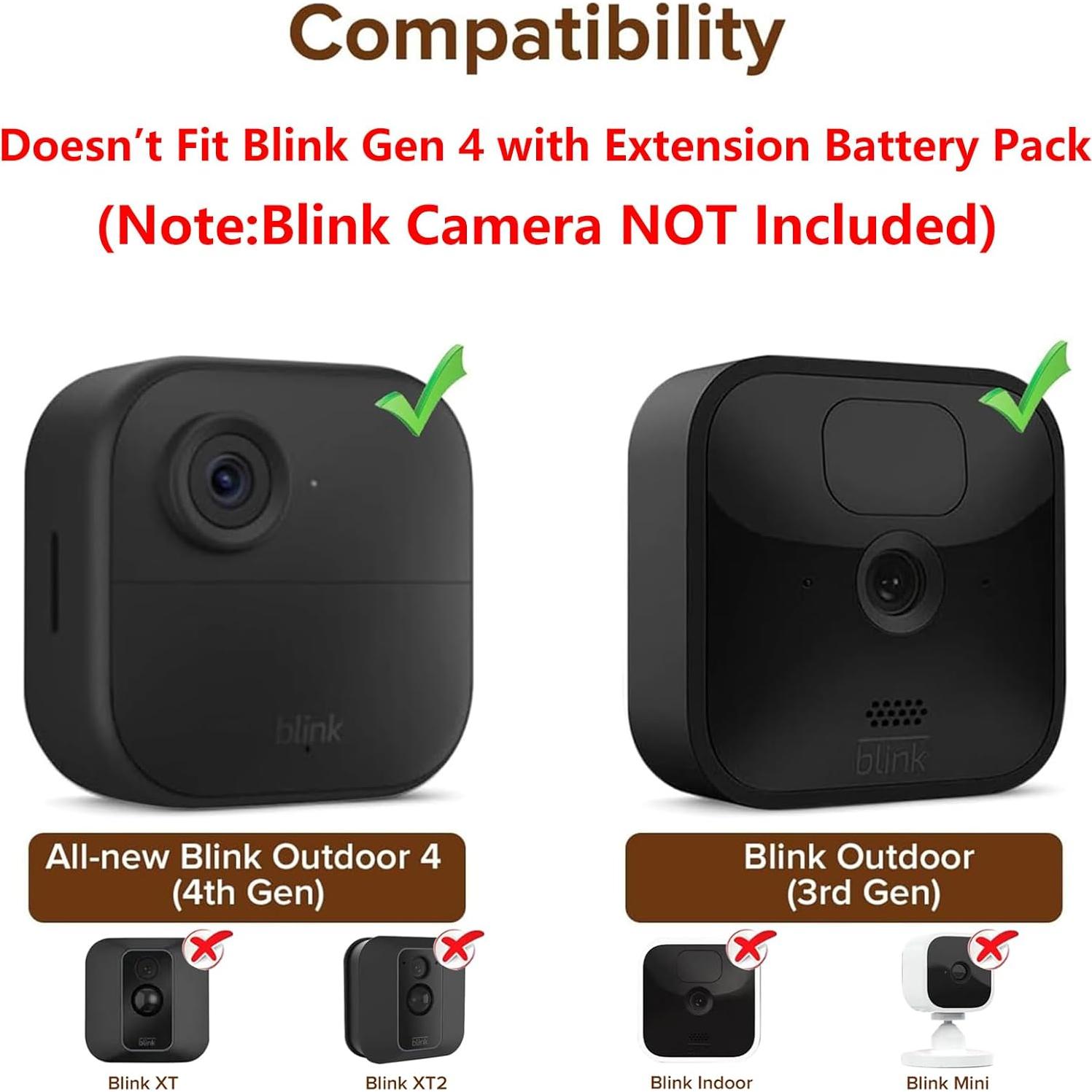 Soporte de Pared para Cámara Blink Exterior 4 y 3 Ajustable