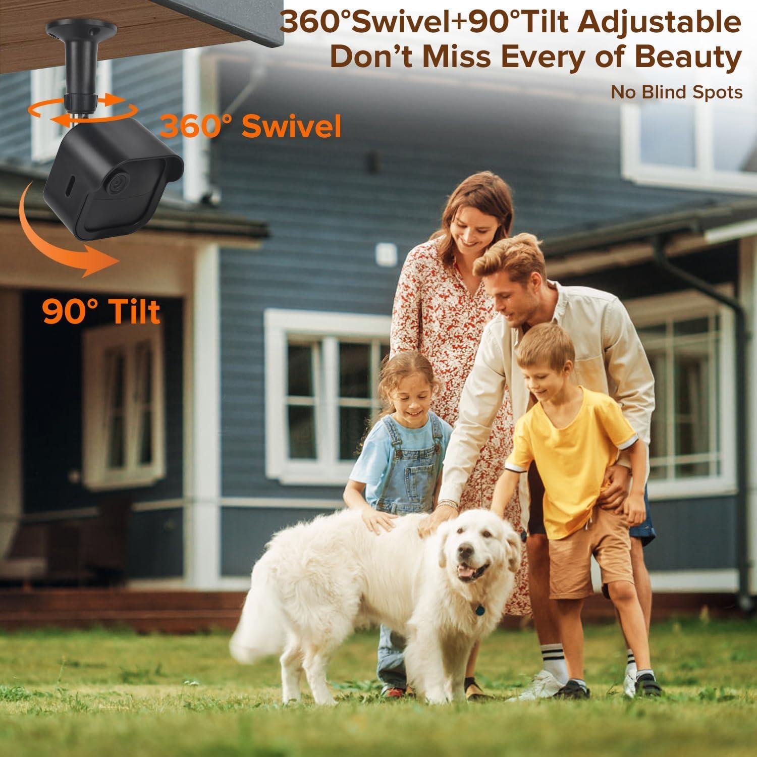 Soporte de Pared para Cámara Blink Exterior 4 y 3 Ajustable