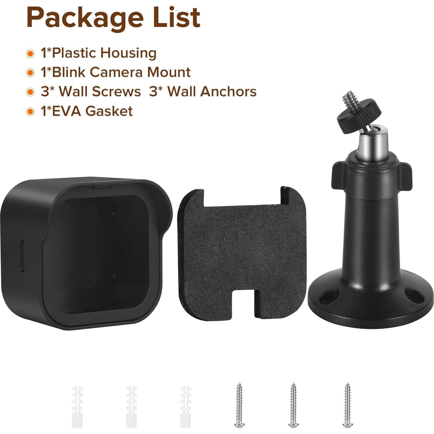 Soporte de Pared para Cámara Blink Exterior 4 y 3 Ajustable