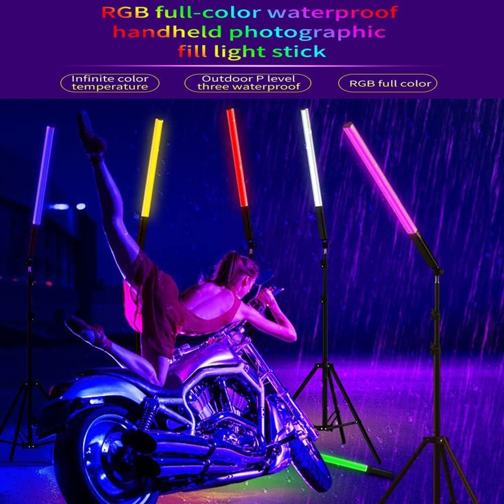 Light Wand Photography RGB Tube Light Stick Photography RGB Lights/Video Lighting for Filming,Streaming,Waterproof Led Light Stick with Remote,80''Light Stand Tube Lights 3000~7500K