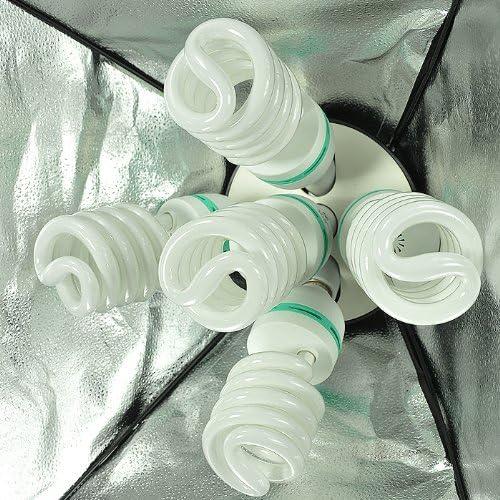 ePhoto 3000 Watt Digital Photography Studio Video Lighting Kit 2 Softbox Studio Video Light Lighting H9060S