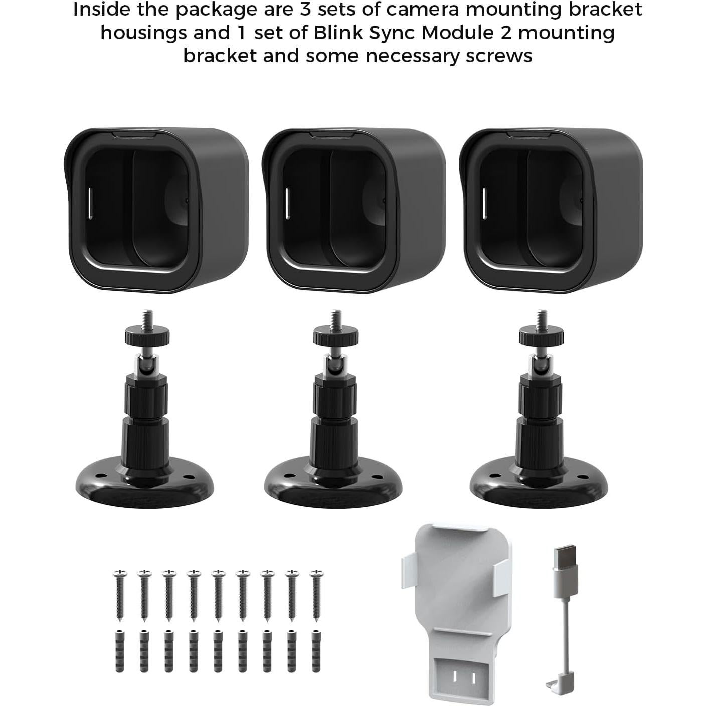 Soporte de Montaje ZHANDEYUA para Cámara Blink Outdoor 4