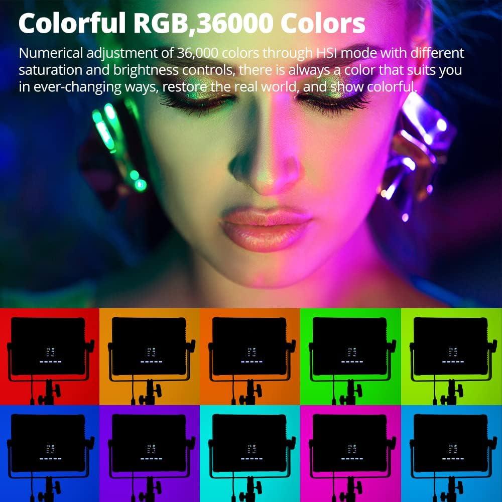 Luz de Video LED RGB AMBITFUL P35R 30W Control APP