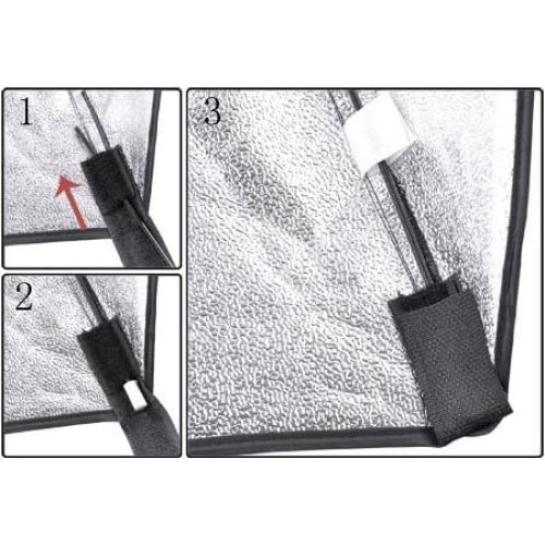 Kit de Iluminación Softbox StudioFX 2000W - 2 Soportes y 10 Bombillas