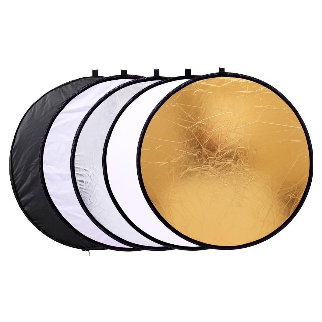 Reflector de Luz 5-en-1 TRUMAGINE 110cm Colapsable Multicolor