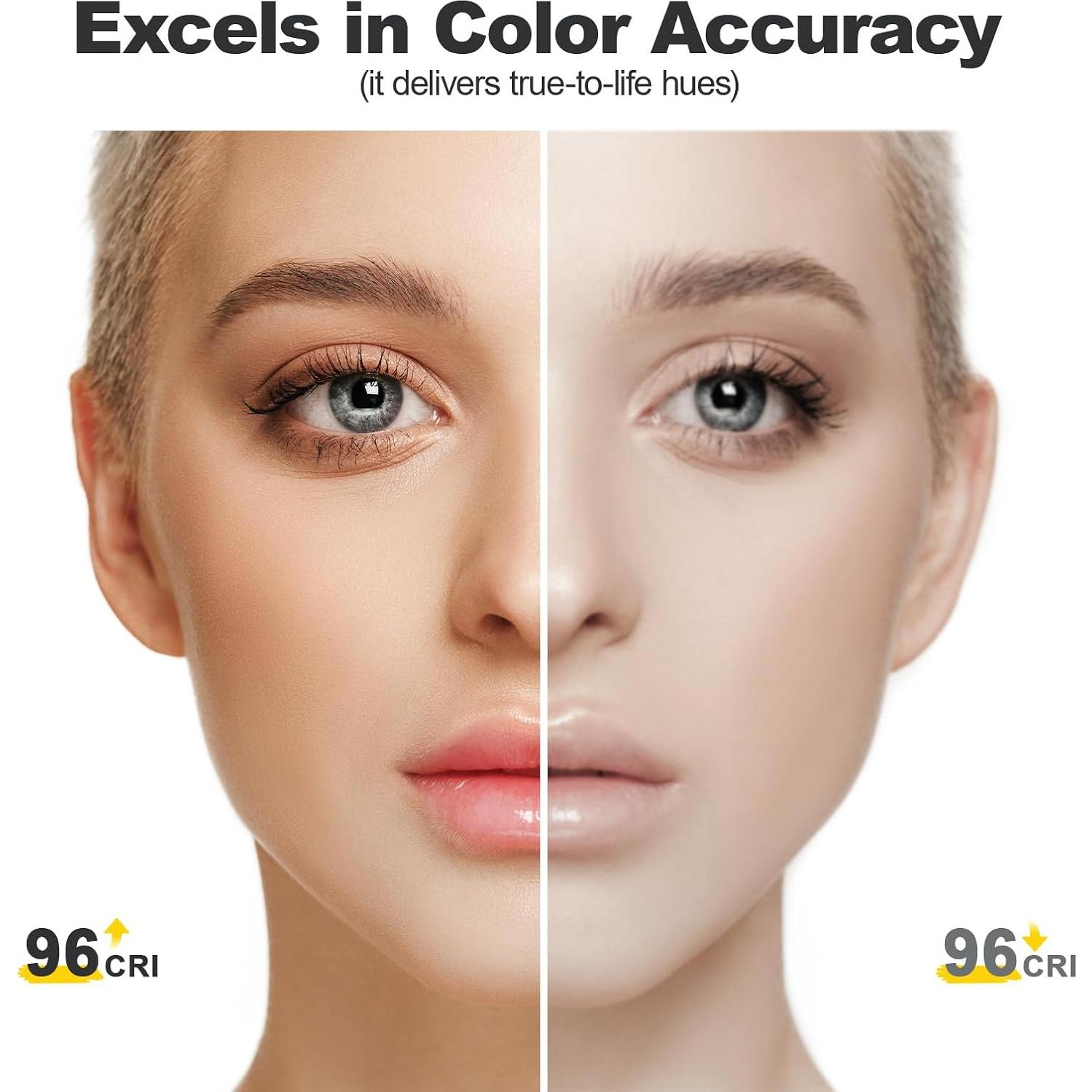 Kit de Luz de Video LED Pixel Bi-Color 2500-6500K - 2 Luces