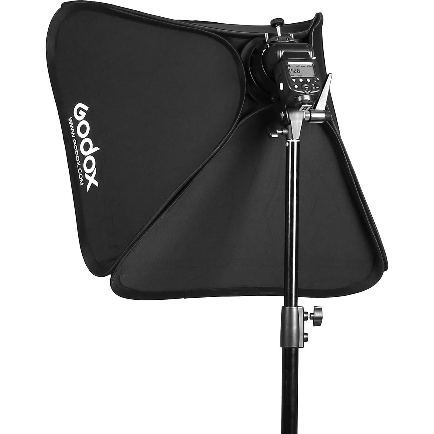 Kit Softbox Plegable Godox 80x80cm con Soporte S-Type